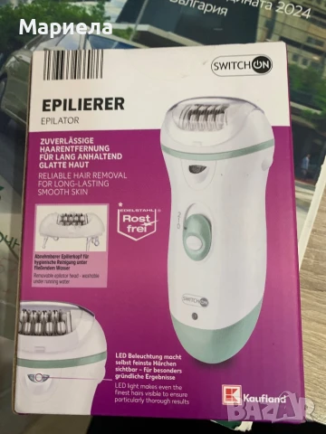 Безжичен Епилатор / 2 Приставки / 32 пинсети, снимка 2 - Епилатори - 50558334