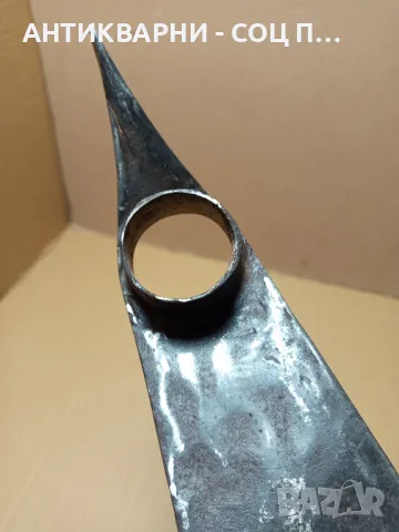 Соц Стара Ръчно Кована Каластирка Мотичка., снимка 7 - Антикварни и старинни предмети - 49338074