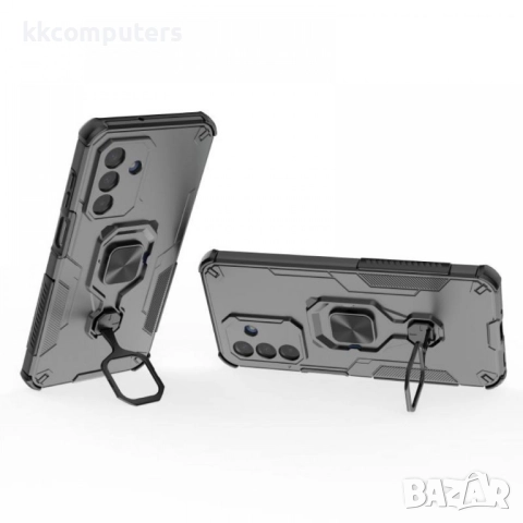 WANLONFENG Защитен калъф с Протектор за Samsung Galaxy A17 5G / A17 4G | Удароустойчив PC+TPU, Стойк, снимка 9 - Калъфи, кейсове - 52198413