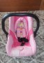 Детско сточе кпшница за кола Bertoni-розово, снимка 1 - Столчета за кола и колело - 44254715