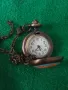 ВИНТИДЖ МЕСИНГОВ ДАМСКИ ДЖОБЕН ФЛОРАЛЕН КВАРЦОВ ЧАСОВНИК с ВЕРИЖКА - КЮСТЕК 145161, снимка 10