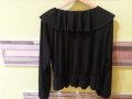 Официална черна блуза, снимка 2