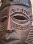 Маска дървена стара 27358, снимка 8