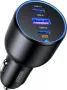 Зарядно за кола,бързо зареждане, ugreen car charger 130w, снимка 1