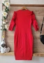 Червена рокля Zara , снимка 3