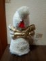 Уникално пухкаво бяло Коледно ангелче.Светещо., снимка 7