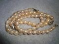 Три СТАРИ БЕЛ ЕПОК СТИЛ ПЕРЛЕНИ ГРИВНИ - ЕСТЕСТВЕНИ ПЕРЛИ 24647, снимка 9