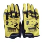 Текстилни мото ръкавици -Жълти, снимка 2