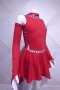 Червена детска рокля за спортни танци, снимка 10
