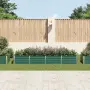 vidaXL Градинска висока леха поцинкована стомана 320x80x45 см зелена, снимка 3