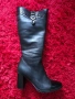 Дамски ботуши от естесвена кожа, снимка 2