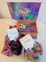Кутия тип книга 🦄"You are magical" 🦄, пълна със скрънчита и ластичета за коса 🧚, снимка 6
