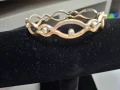 ЗЛАТНА ДАМСКА ГРИВНА ТВЪРДА  14К., снимка 6