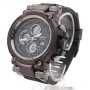 Мъжки електронен часовник с голям циферблат и черна силиконова кашка Код на продукта:B-01-07, снимка 3