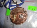 СТАР СПОРТЕН МЕДАЛ ФУТБОЛ КУПА ПОЗЛАТА МЕДЕН с ЛЕНТА 30664, снимка 2
