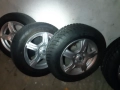 4 джанти 14 ки за фиат 500 с две нови зимни 185/65/14, снимка 14
