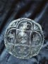 кристална купа,бонониера арт деко, снимка 2