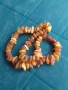 Кехлибар - гердан колие огърлица носия, снимка 6