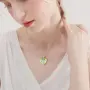 Сребърна колие 925 за сестра „Sisters“ с камък и надпис Love You Forever, сърце, снимка 5