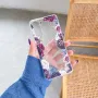 Калъф силикон ART Рози за Samsung Galaxy S24 / Прозрачен / Баркод : 3130220, снимка 1
