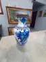Китайска ваза Клоазоне (Cloisonné) – изящна изработка от мед, емайл и позлата (21х11 см), снимка 7