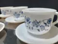 френски аркопал чаши  син лук, снимка 4
