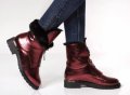 Равни боти - бордо - ZP206, снимка 2