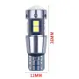 LED крушки T10 W5W бели 6000K 12-24V 2 броя, снимка 3