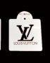 LV Louis Vuitton Лого Луи Вюитон малък стенсил шаблон спрей за торта украса кекс декорация пудра, снимка 1 - Други - 29100232