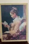 Картина - репродукция на Фрагонар, снимка 2