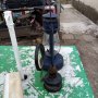 Антикварен газов фенер и газена лампа, снимка 8