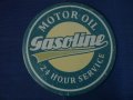 метална табела Gasoline - Motor oil