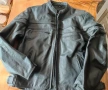 Ново Кожено яке Motomall черно телешки бокс мотор моторджийско Хл/2Хл, снимка 3