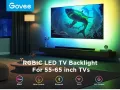 Govee H6168 TV LED Backlight RGBIC задна светлина за телевизор 55-65 инча, снимка 2