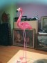 *BIG ONE-Фламинго розово от дърво с метални крака 0411201638, снимка 14