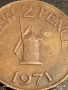 Монета 2 нови пенса1971г. Гърнзи Кралица Елизабет втора за КОЛЕКЦИЯ 53124, снимка 2