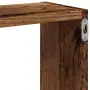 vidaXL стенни кубични рафтове от старо дърво 68x15x68 см, снимка 8