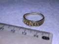 СТАРИНЕН ФИЛИГРАНЕН СРЕБЪРЕН ПРЪСТЕН МАЙСТОРСКА РЪЧНА ИЗРАБОТКА 40225, снимка 11