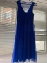 Официална рокля в турски синьо универсален размер, снимка 3