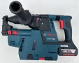 BOSCH GBH 18V-26 F + Bosch GDE 18V-16 - Безчетков перфоратор с прахоуловител, снимка 2