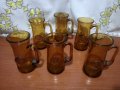 Ретро стъклени чашки , снимка 4