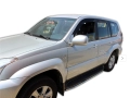 К-кт 4бр. Ветробрани HEKO за TOYOTA Land Cruiser J100 J120 J150 J200 J90 Prado предни и задни, снимка 3
