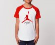 Детски двуцветни тениски Nike Air Jordan принт,, снимка 4