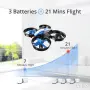 Мини дрон Holy Stone Hs210, автоматично задържане, 3D превъртане, бял, за деца и възрастни, снимка 3