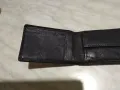 Малко компактно портфейлче за пари ститинки и три карти естествена кожа 100х70мм, снимка 4