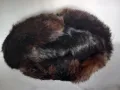 Кожена шапка тип ушанка, снимка 1