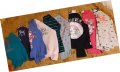 Голям лот дрешки за момиче-суитчъри,блузки с дълъг ръкав, клинчета, дънки-размер 128-134 см., снимка 8