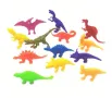 10 бр малки динозаври динозавър пластмасови фигурки играчки за игра и украса торта и пинята, снимка 4