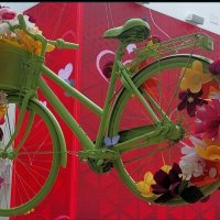 Стари велосипеди за градинска декорация, снимка 6 - Други - 39356294