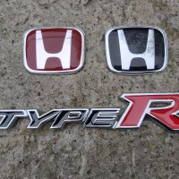 TYPE R Honda метални емблеми за волан Хонда , снимка 1 - Аксесоари и консумативи - 34162092